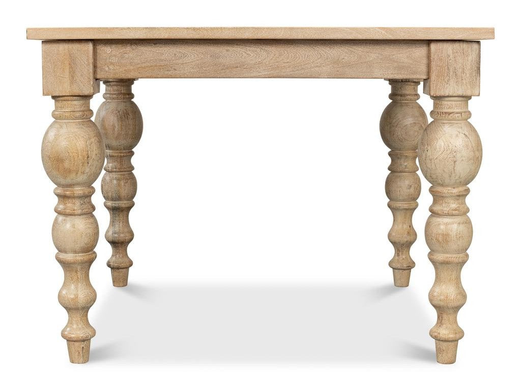 Jocelyn Natural Square Dining Table - Ornate Home