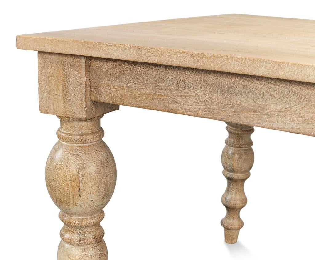 Jocelyn Natural Square Dining Table - Ornate Home