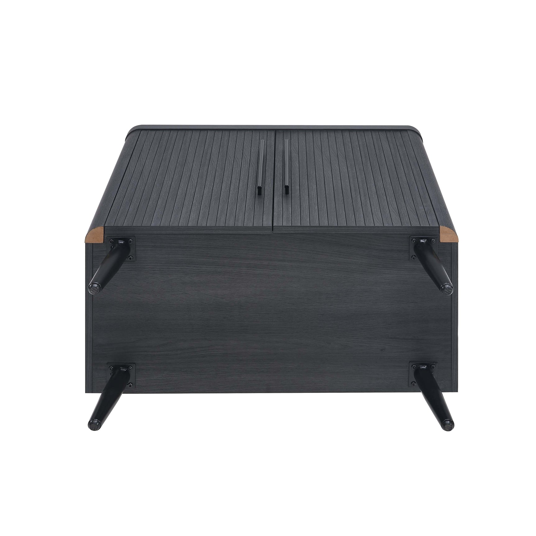 Jodie Accent Cabinet in Charcoal Grey - Ornate Home