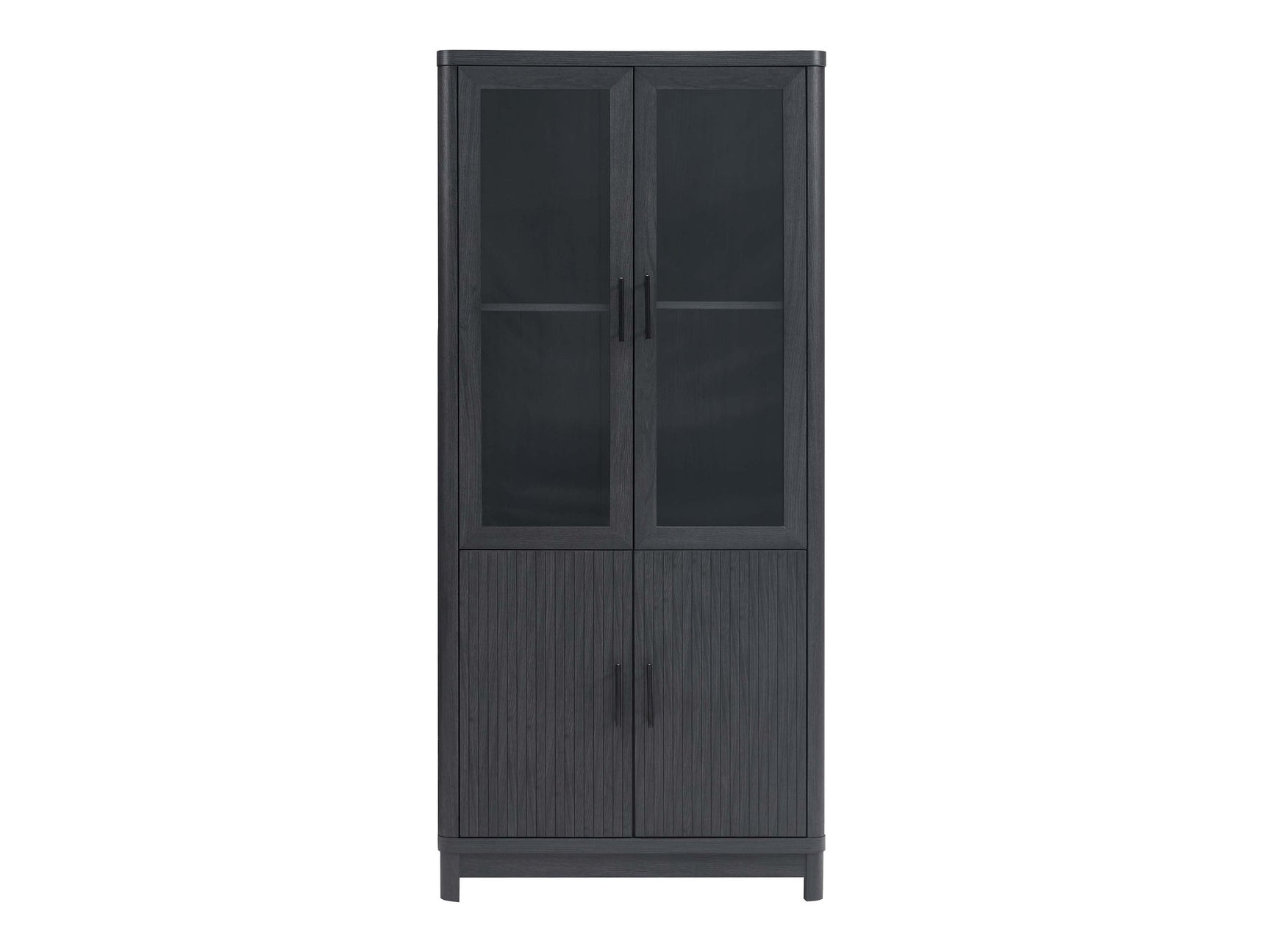 Jodie Bookcase in Charcoal Grey - Ornate Home