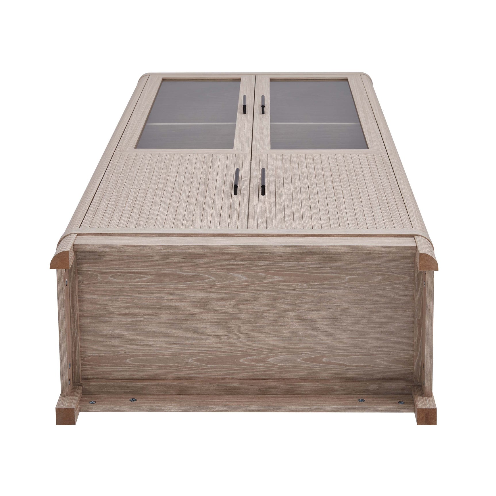 Jodie Bookcase in Whitewashed Oak - Ornate Home