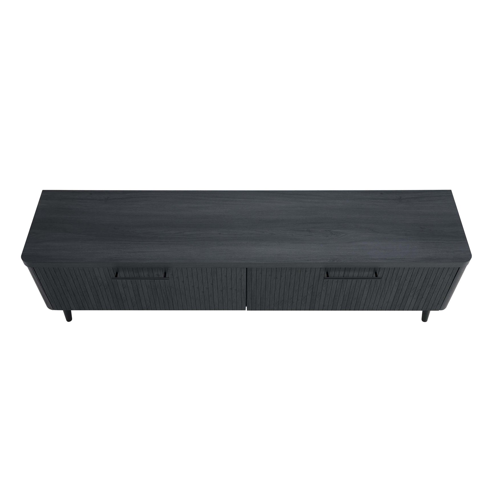 Jodie TV Stand in Charcoal Grey - Ornate Home