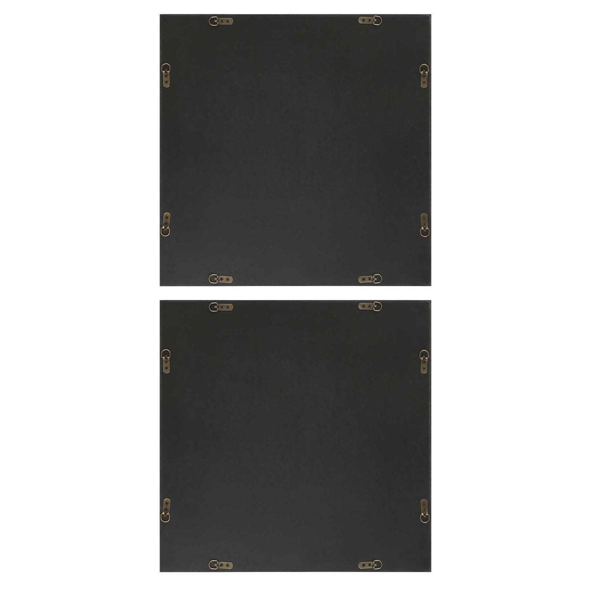 Joel Brown/Gray Modern Wood Wall Art (Set of 2) - Ornate Home
