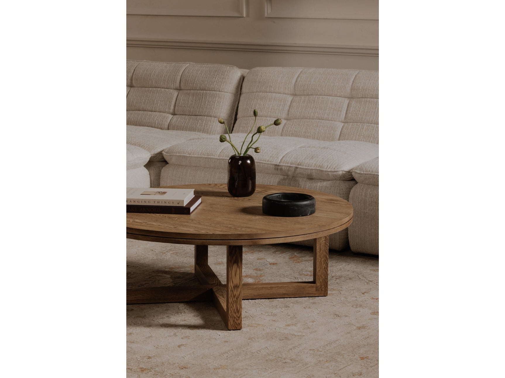 Joel Natural Coffee Table - Ornate Home