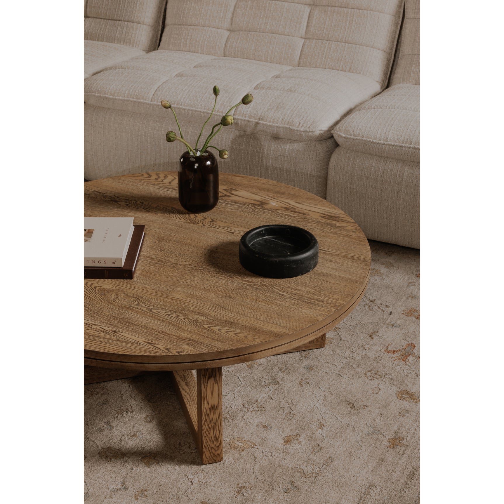 Joel Natural Coffee Table - Ornate Home