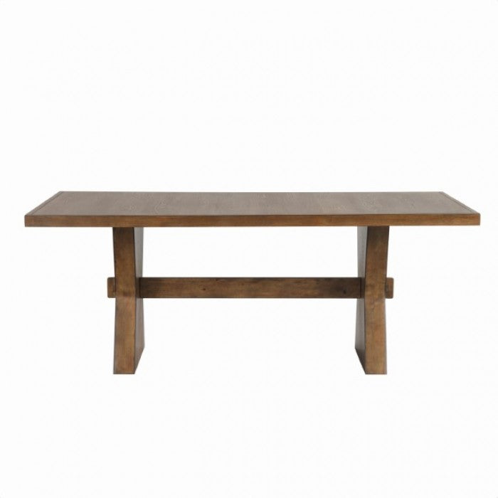 Johannes Rustic Oak Dining Table - Ornate Home