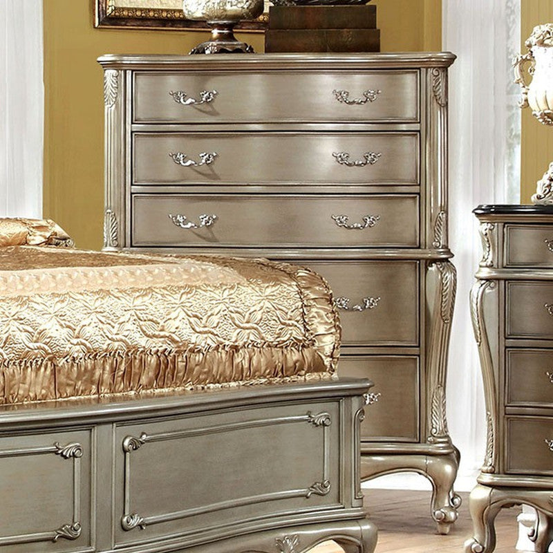 Johara Gold Chest - Ornate Home