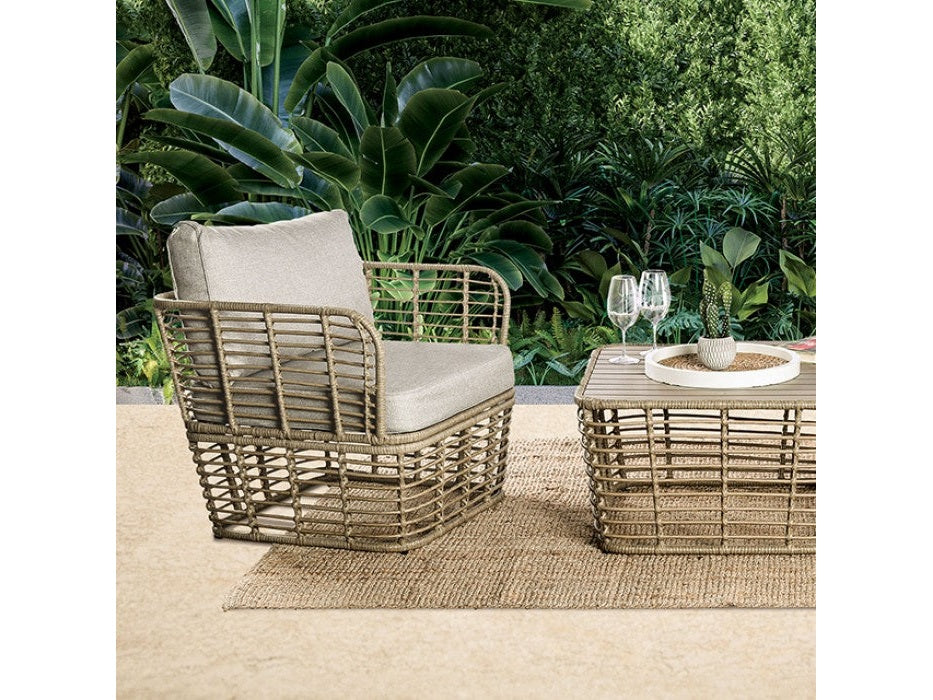 Johari Natural Outdoor Chair (Set of 2) - Ornate Home