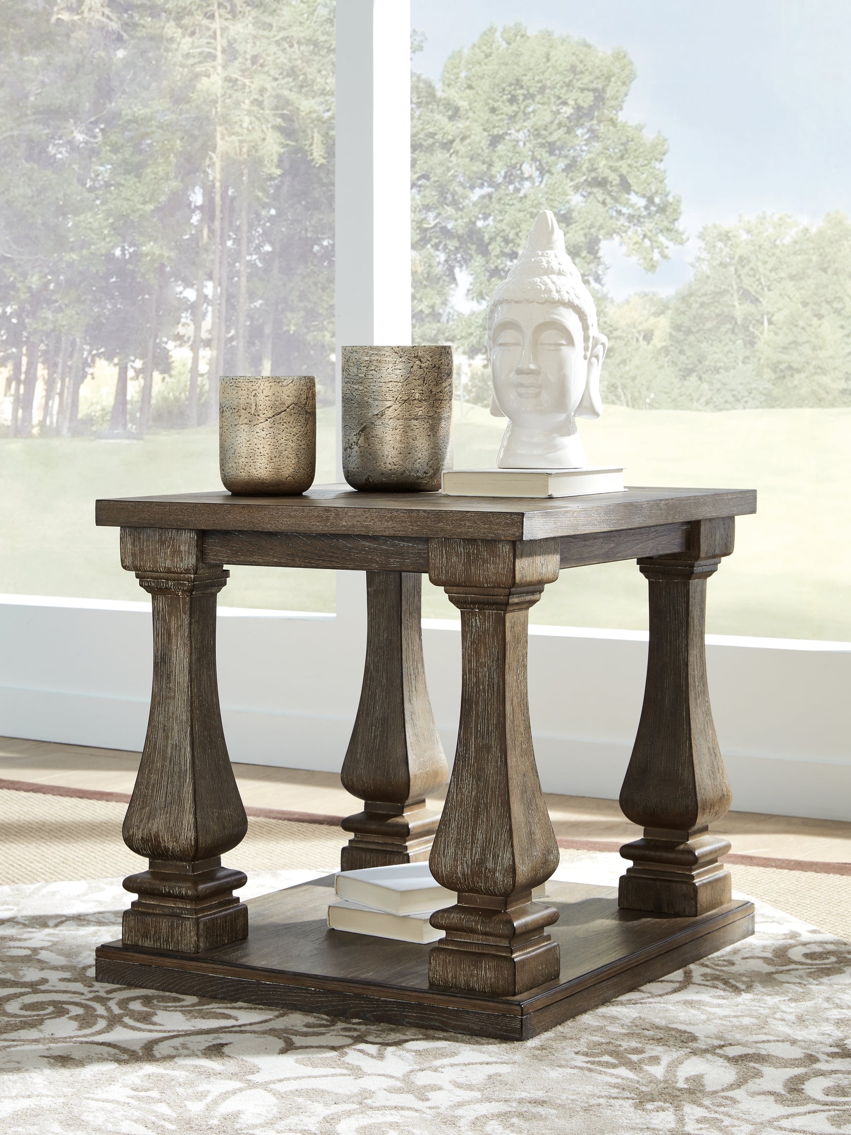 Johnelle Gray Coffee Table, 2 End Tables and Sofa Table (Online Special Price) - Ornate Home