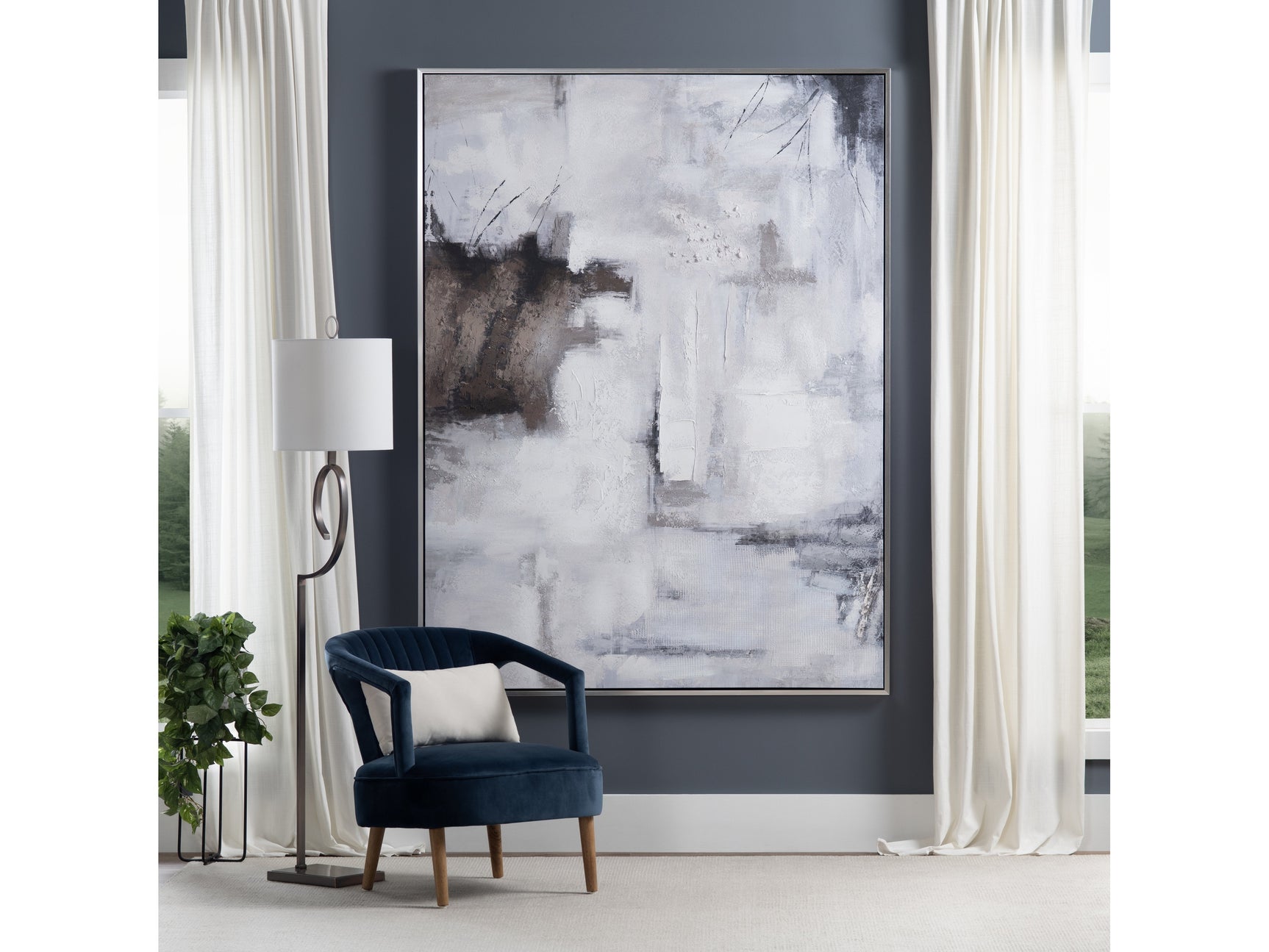 Johnson Brown/Grey Canvas