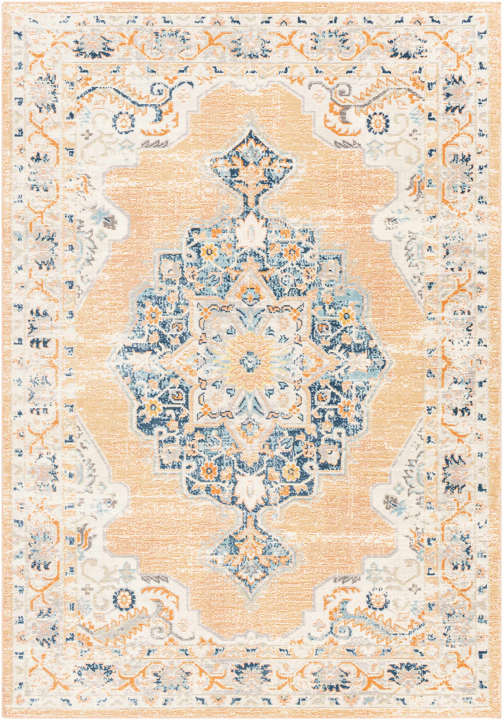 Joji Peach Outdoor Area Rug - Clearance - Ornate Home