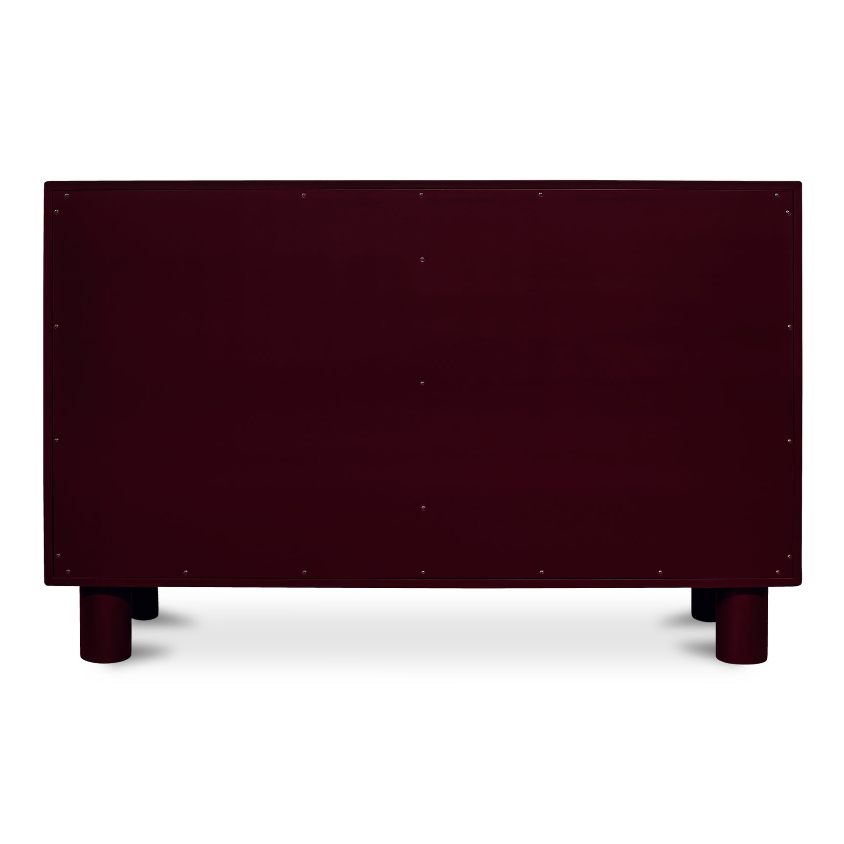 Jolene Deep Red 6 Drawer Dresser - Ornate Home