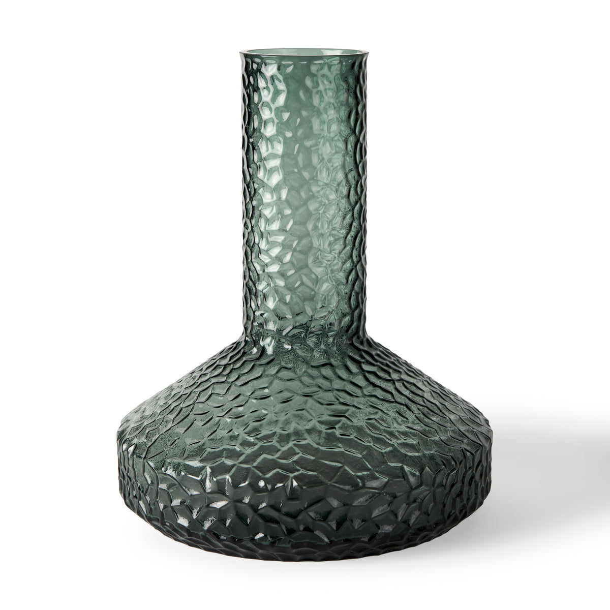 Jolene Green 11.8" Waterglass Glass Vase - Ornate Home