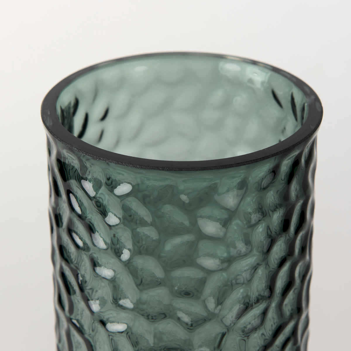 Jolene Green 11.8" Waterglass Glass Vase - Ornate Home