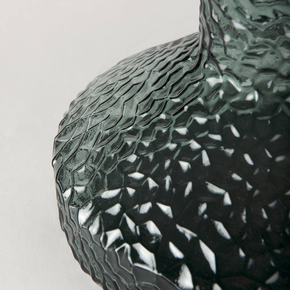Jolene Green 11.8" Waterglass Glass Vase - Ornate Home