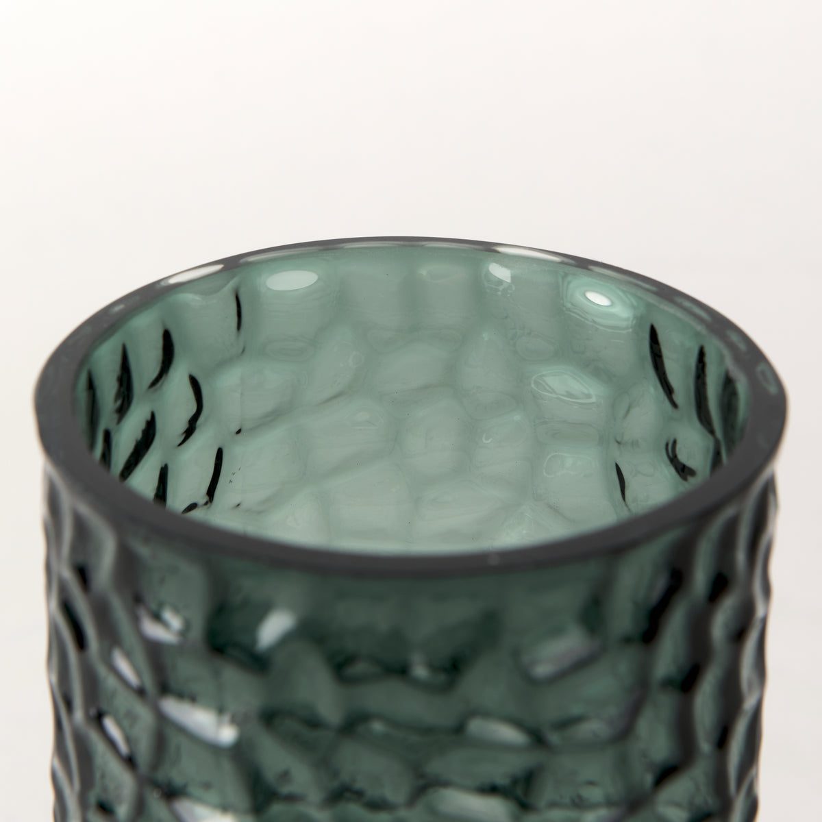 Jolene Green 7" Waterglass Glass Vase - Ornate Home