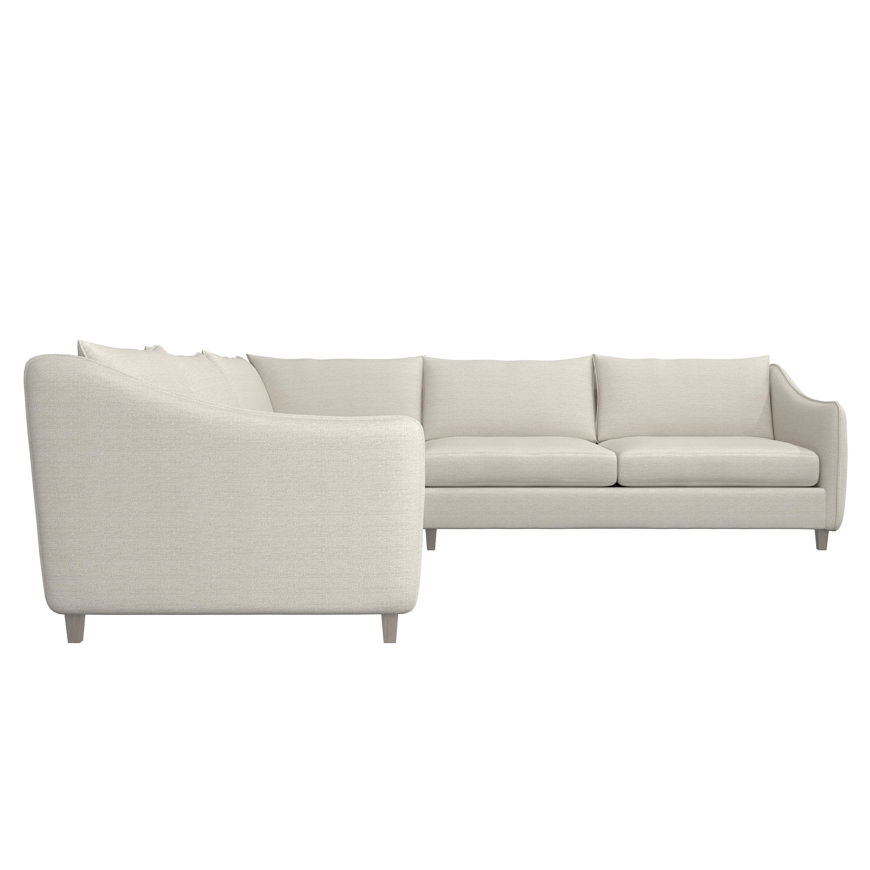 Joli Greige Sectional - Ornate Home
