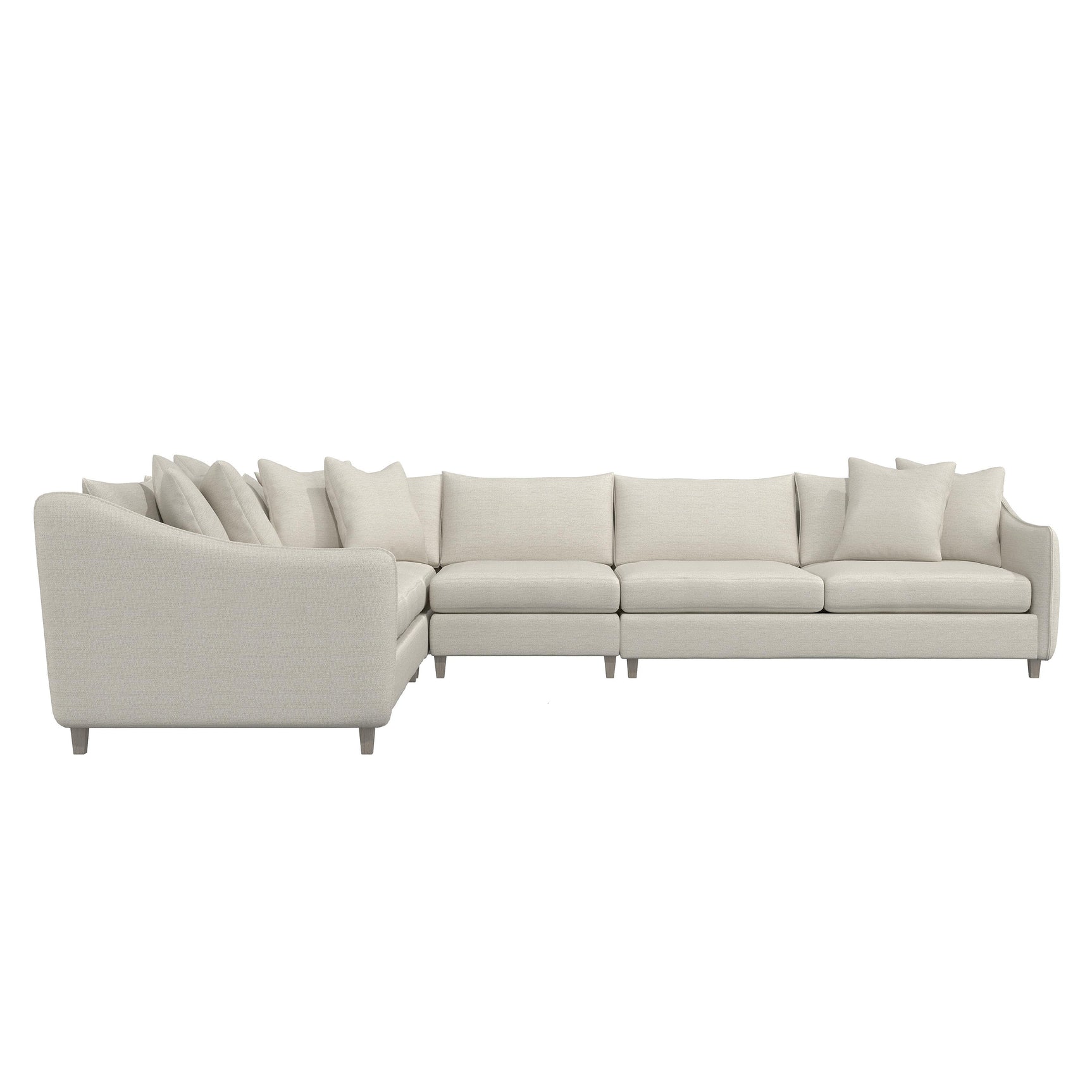 Joli Greige Sectional - Ornate Home