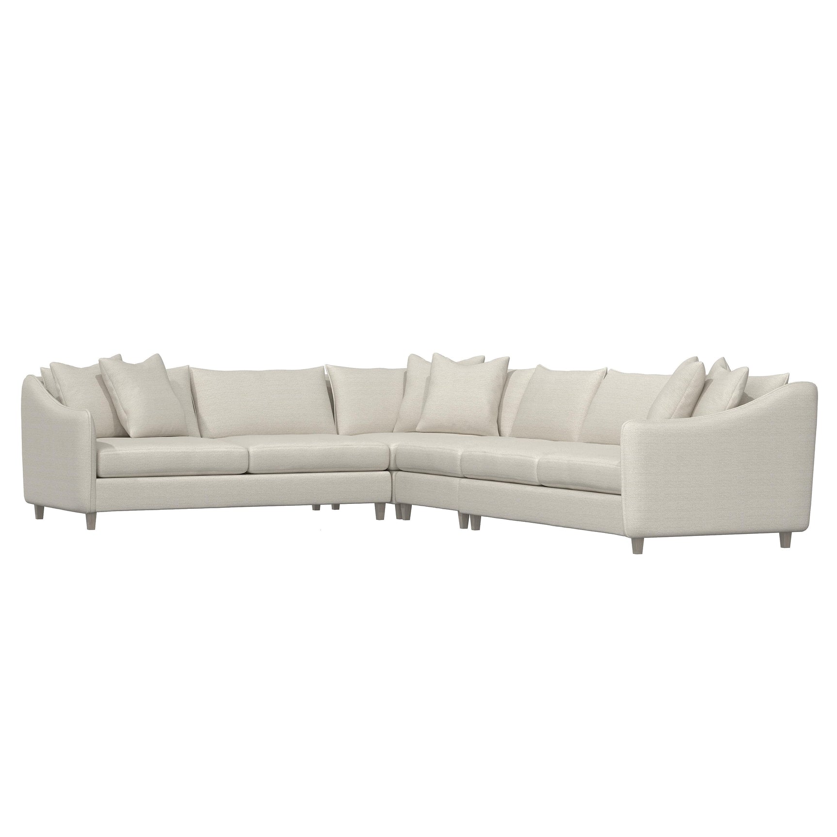 Joli Greige Sectional - Ornate Home