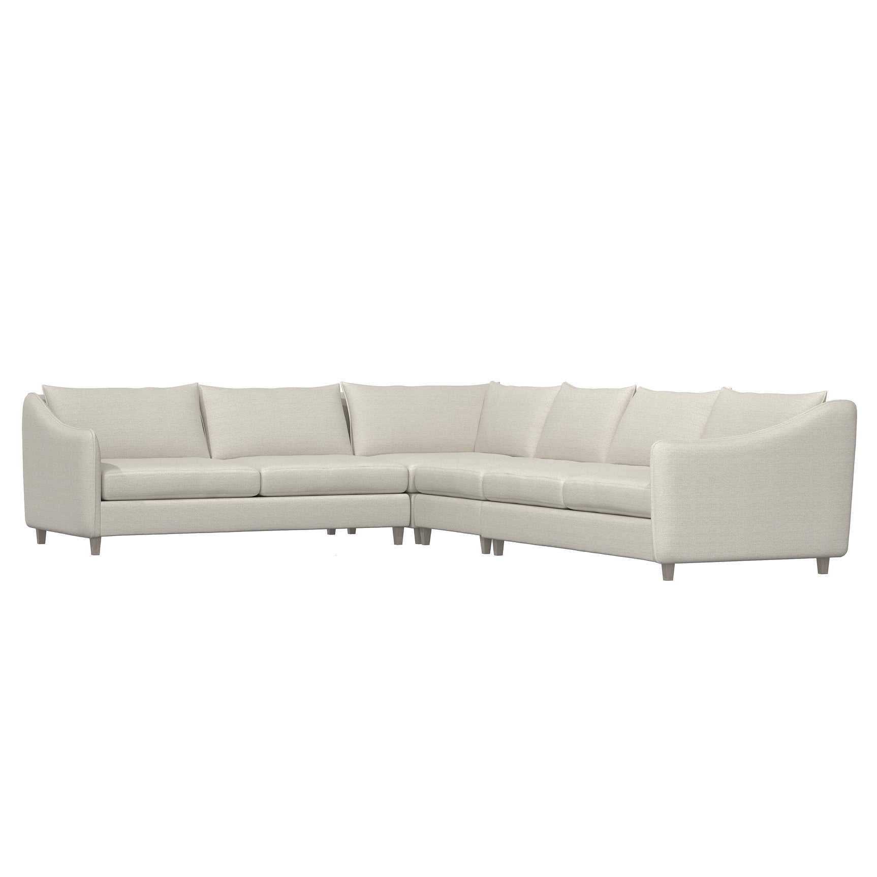 Joli Greige Sectional - Ornate Home