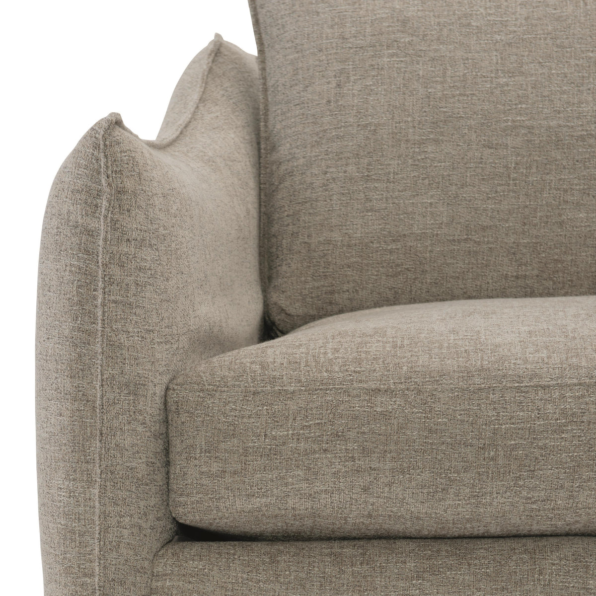 Joli Portobello Chair 1/2 Without Pillows - Ornate Home