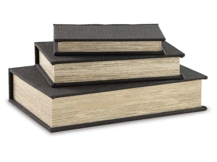 Jolina Black Box (Set of 3) (Online Special Price) - Ornate Home