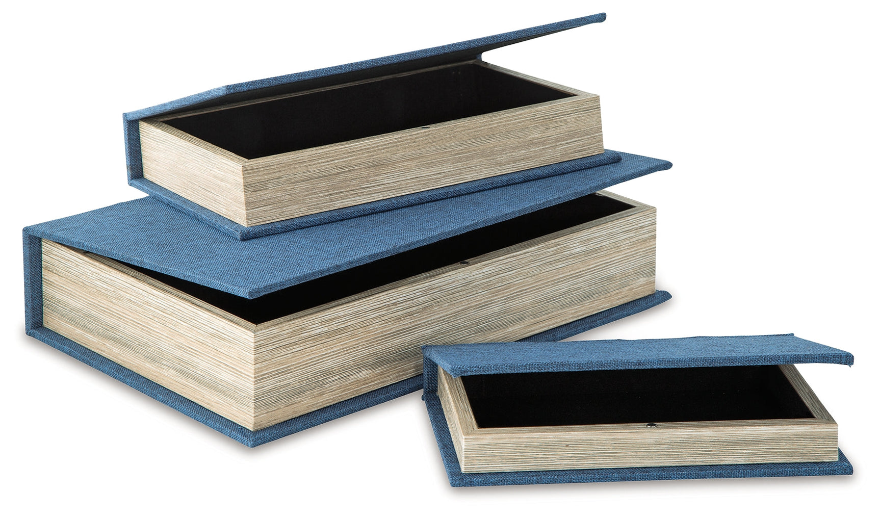 Jolina Blue Box Set (set of 3) (Online Special Price) - Ornate Home