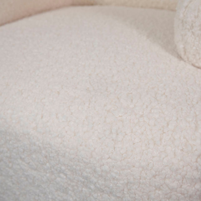 Jolo Cream Swivel Chair - Ornate Home