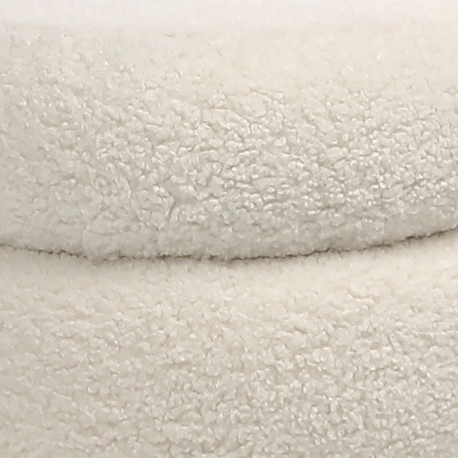 Jolo Ivory Ottoman - Ornate Home