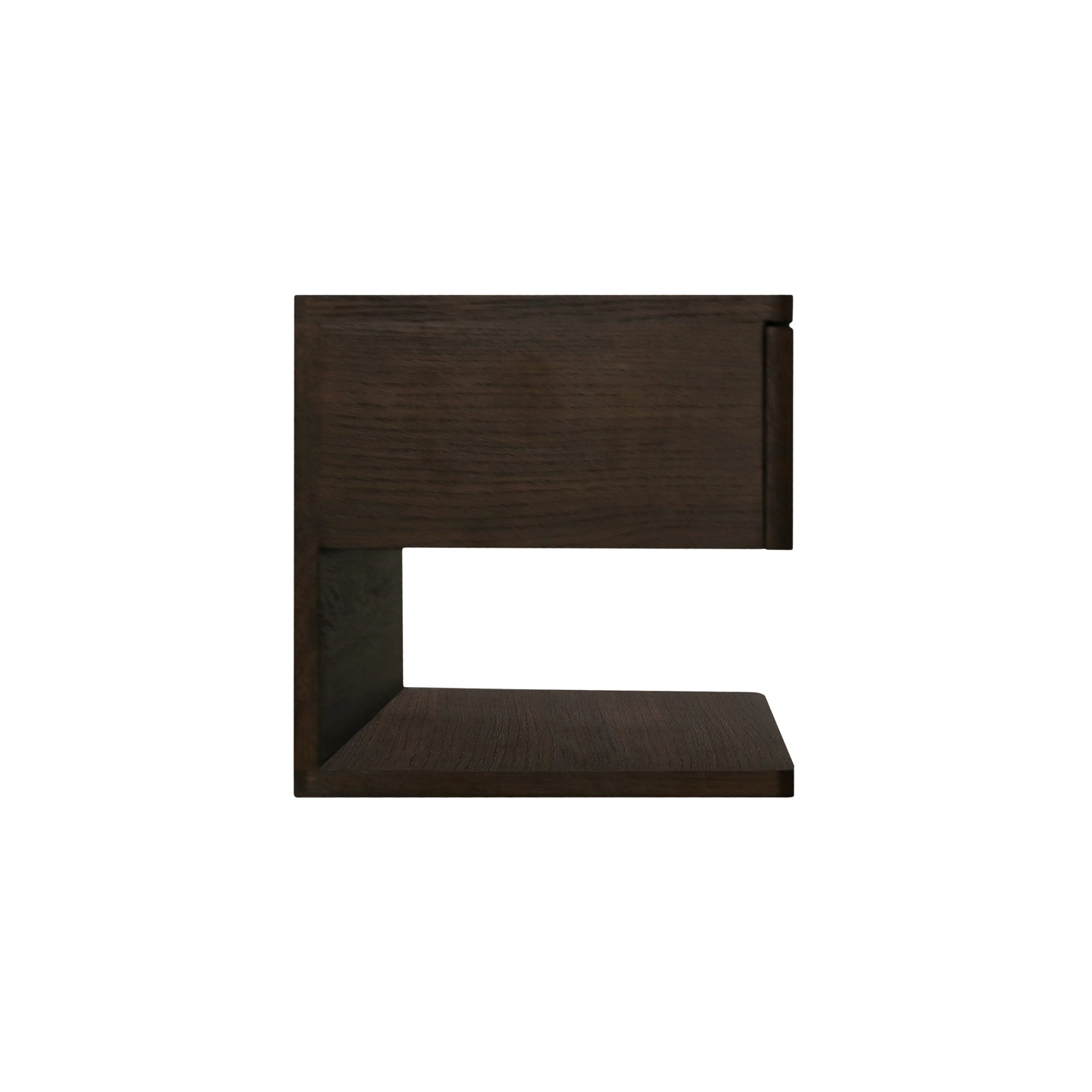 Jonah Dark Brown Floating Nightstand - Ornate Home