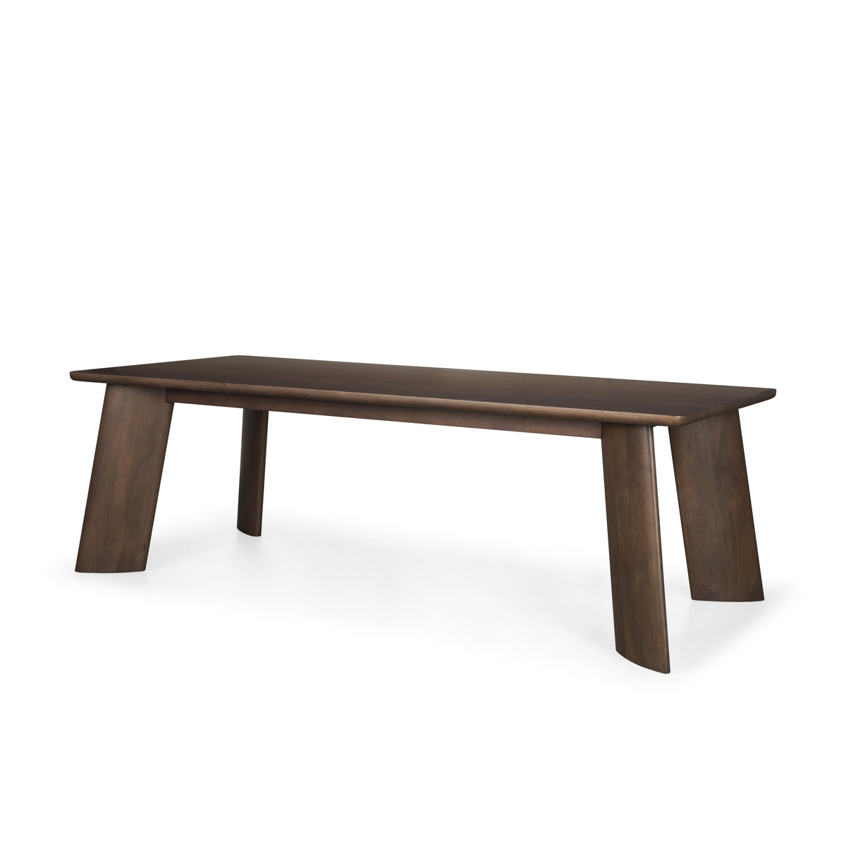 Jonan Dark Brown Rectangular Dining Table - Ornate Home