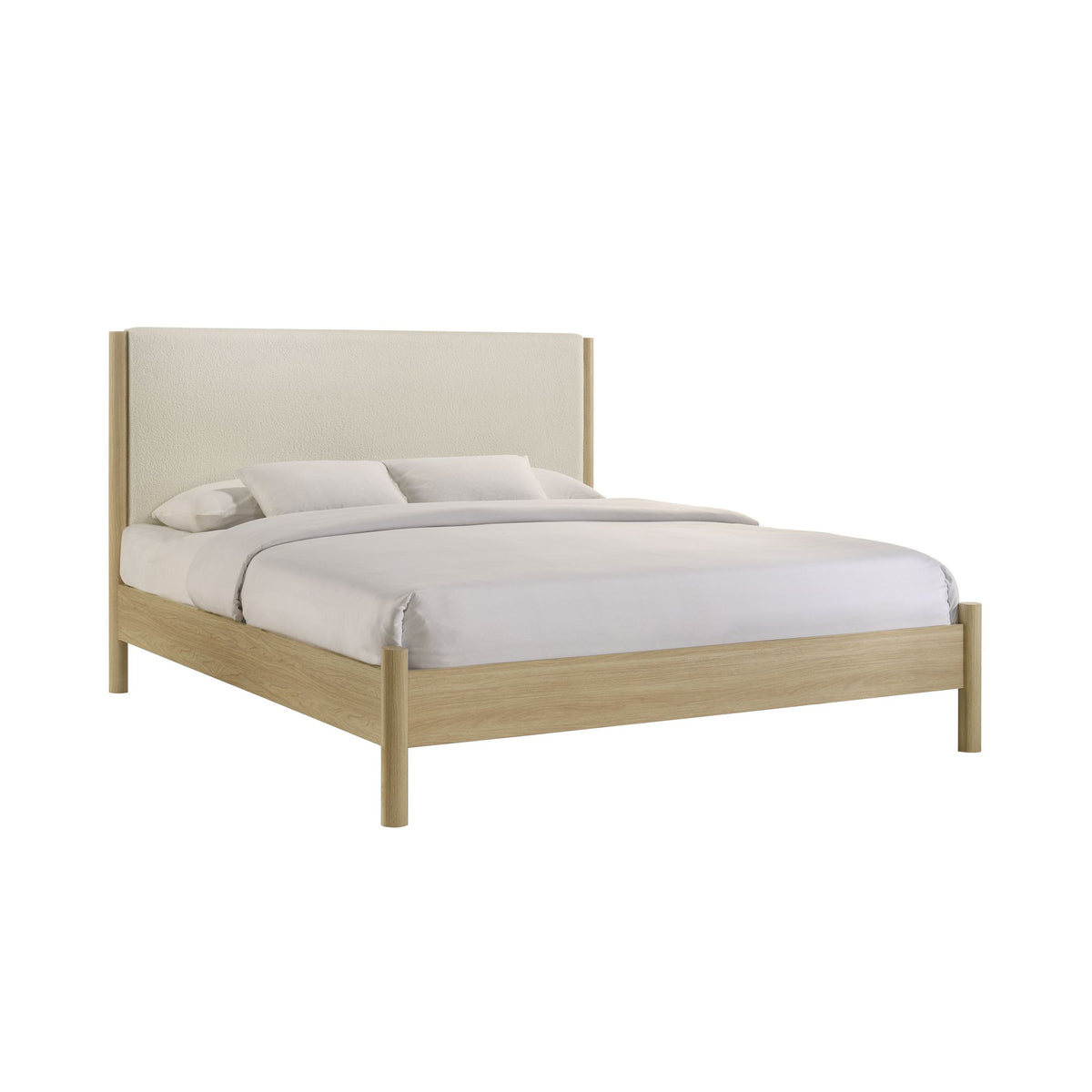 Jonas Natural King Bed - Ornate Home