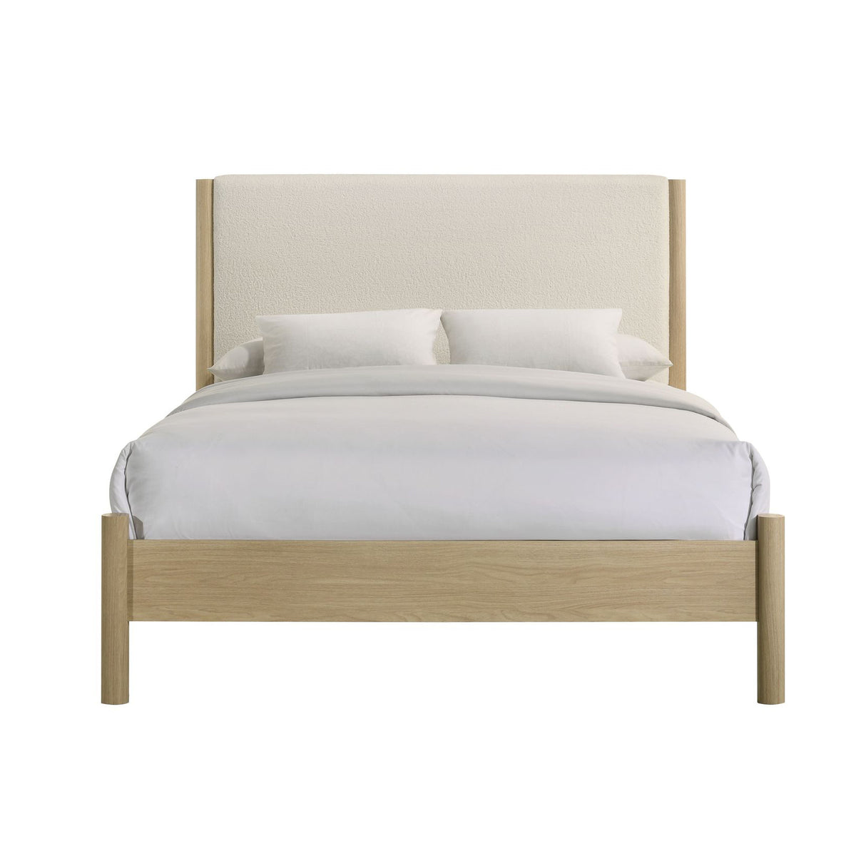 Jonas Natural Queen Bed - Ornate Home