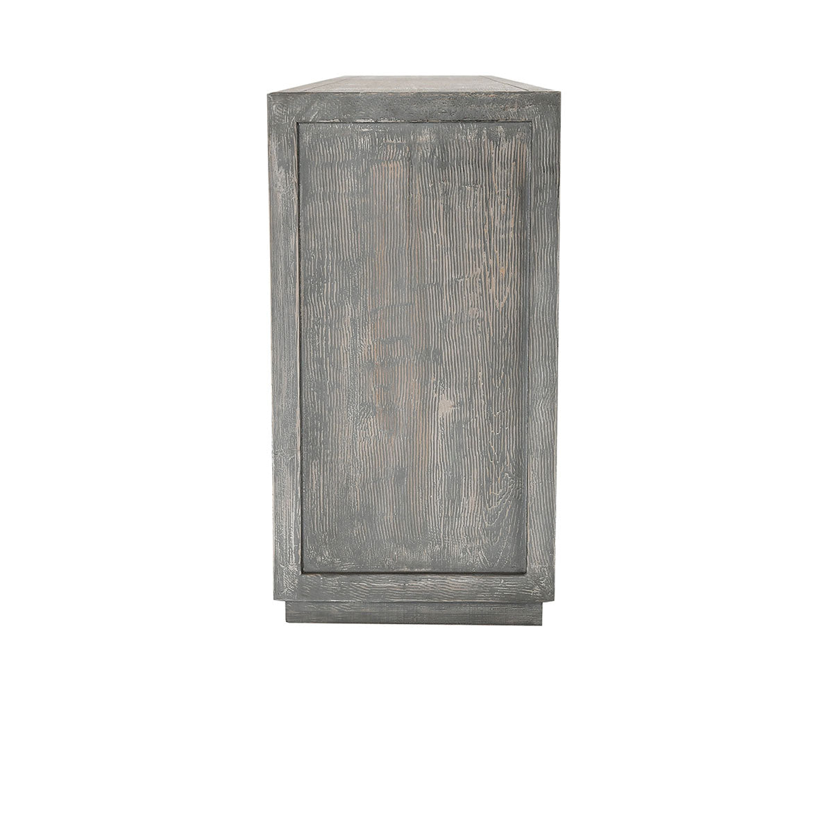 Jonas Timeworn Gray Cabinet - Ornate Home