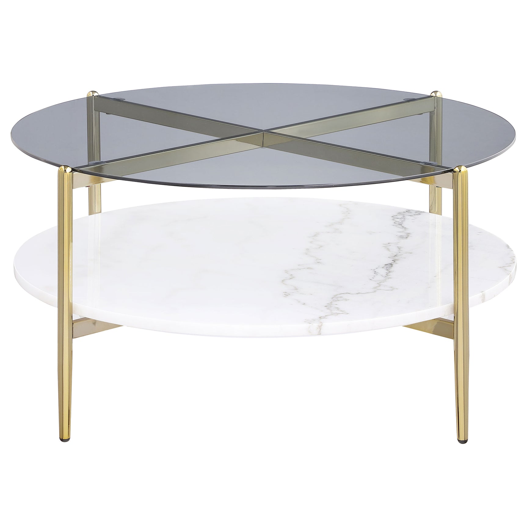 Jonelle Smoke Coffee Table - Ornate Home