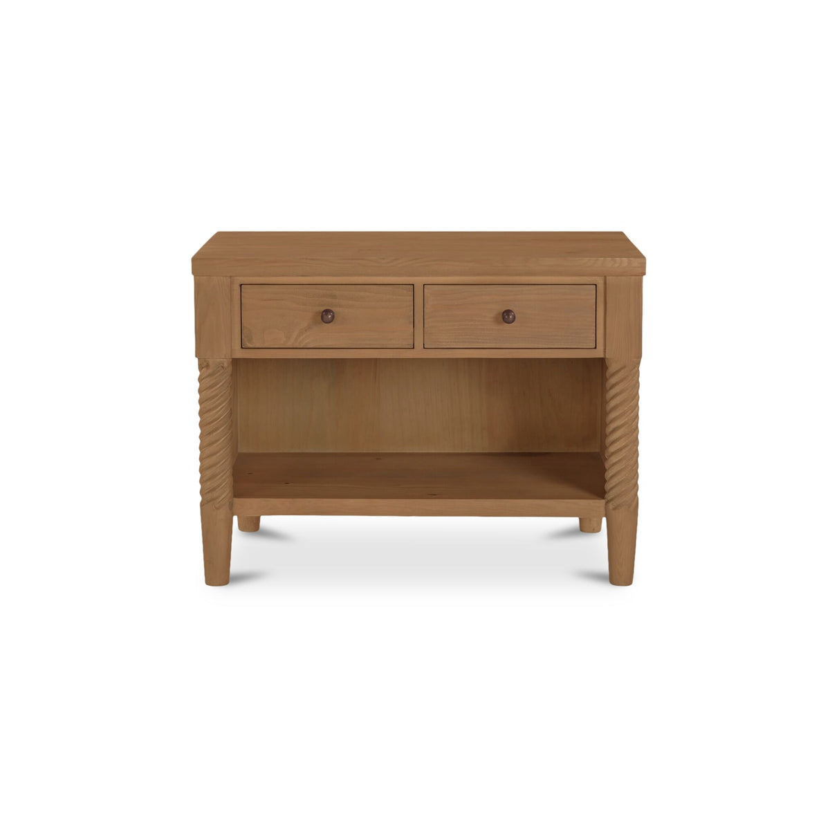 Joni Natural Nightstand - Ornate Home