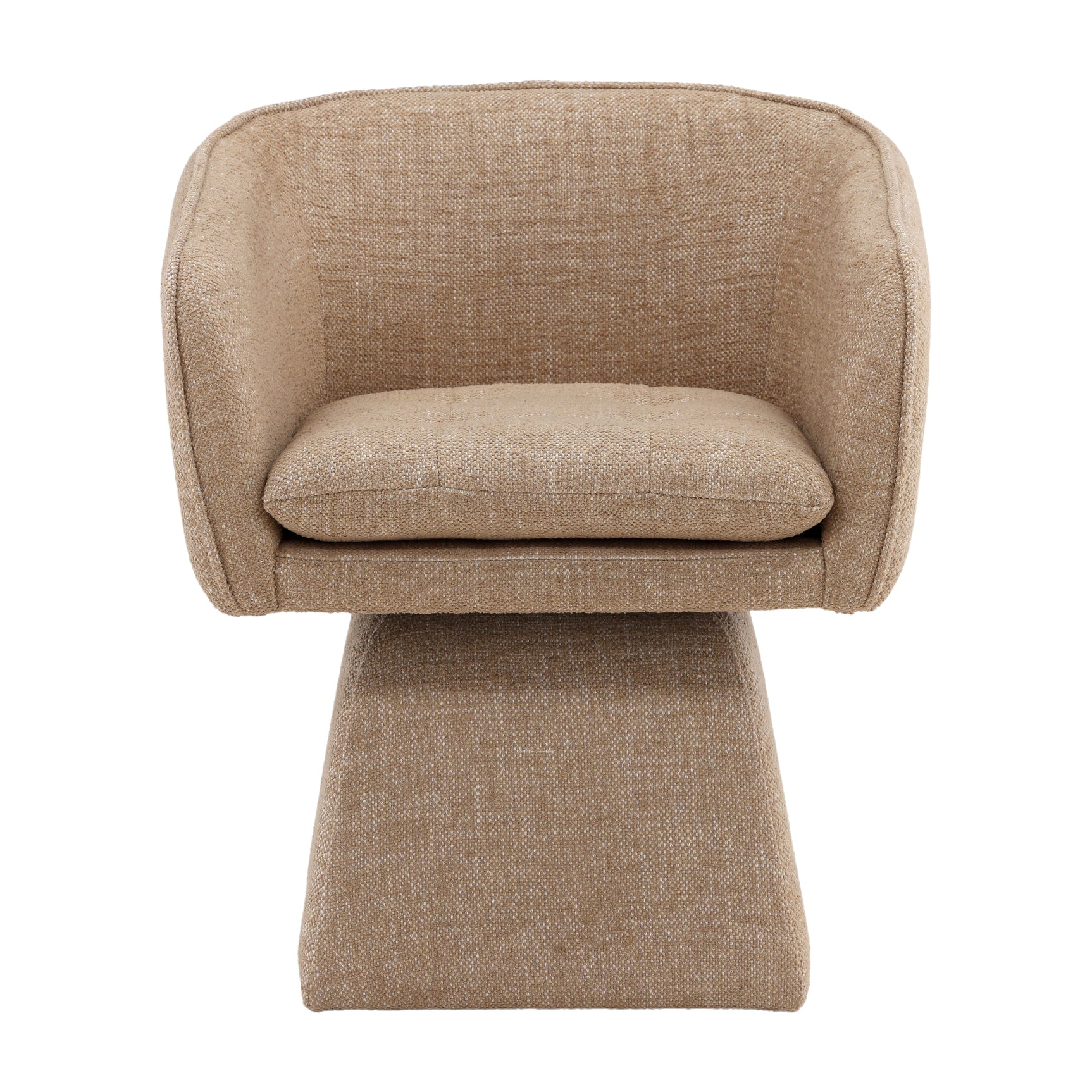 Jonie Camel Dining Swivel Chair - Ornate Home