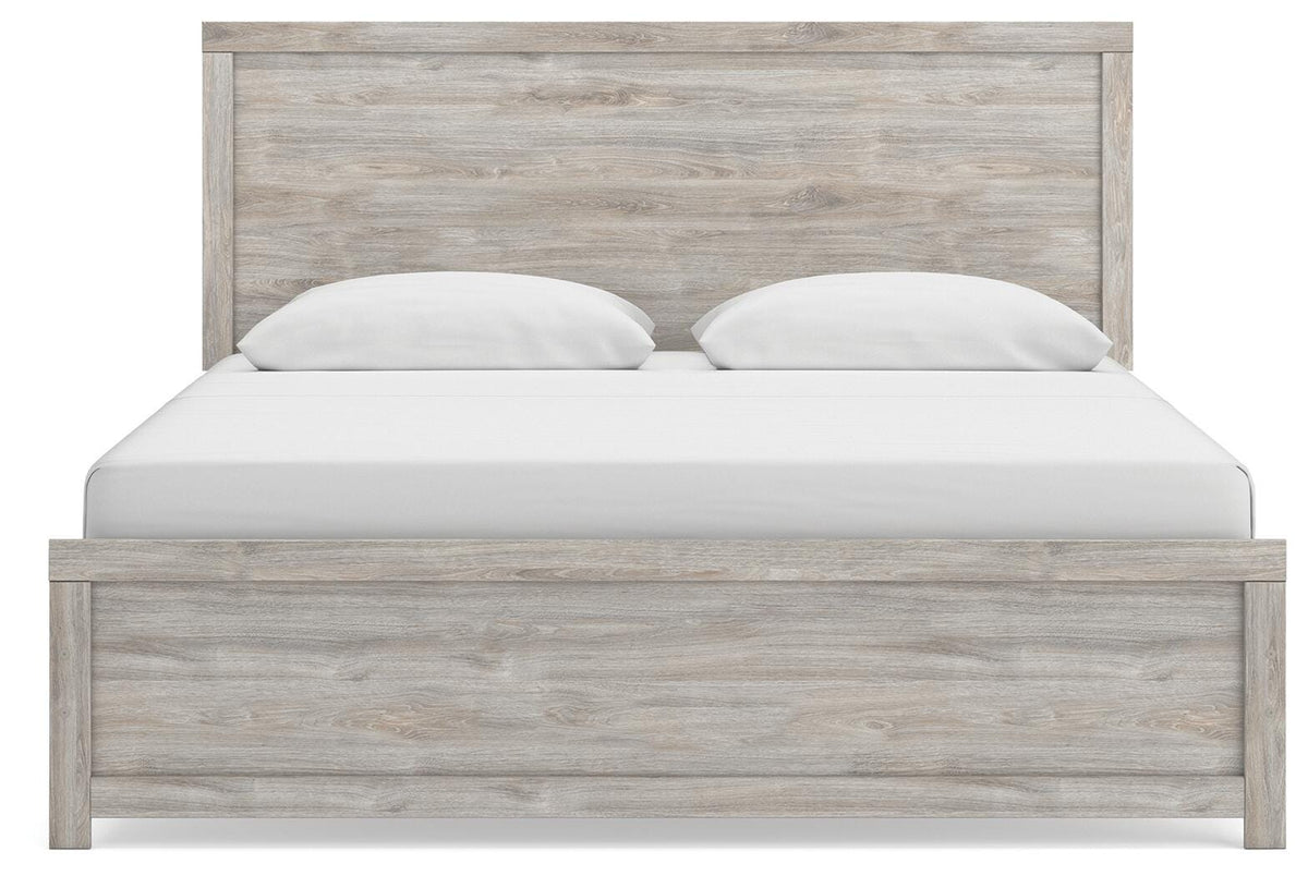 Jonnifer Gray King Panel Bed - Ornate Home