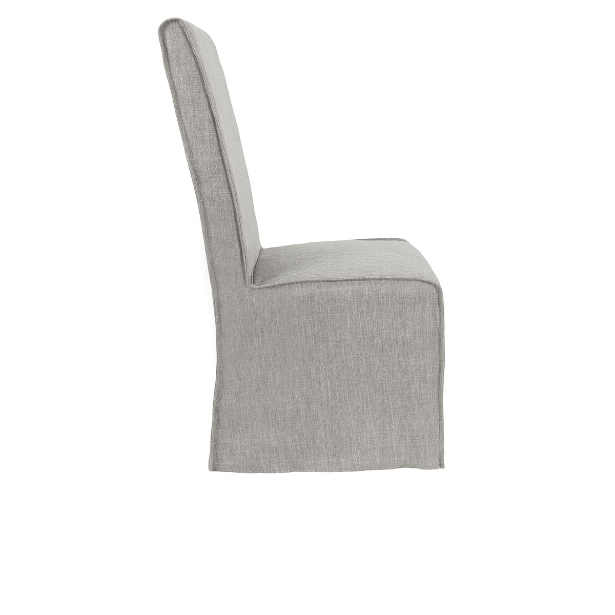 Jordan Cool Gray Upholstered Dining Chair (Set of 2) - Ornate Home