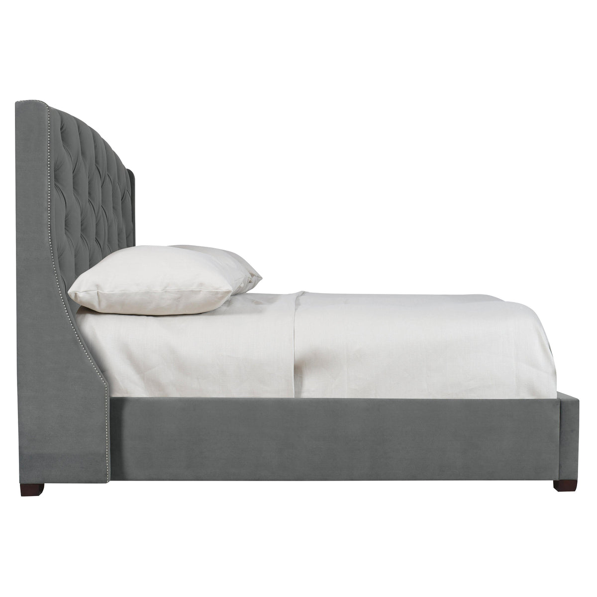 Jordan Gray California King Shelter Bed Extended (64" H) - Ornate Home
