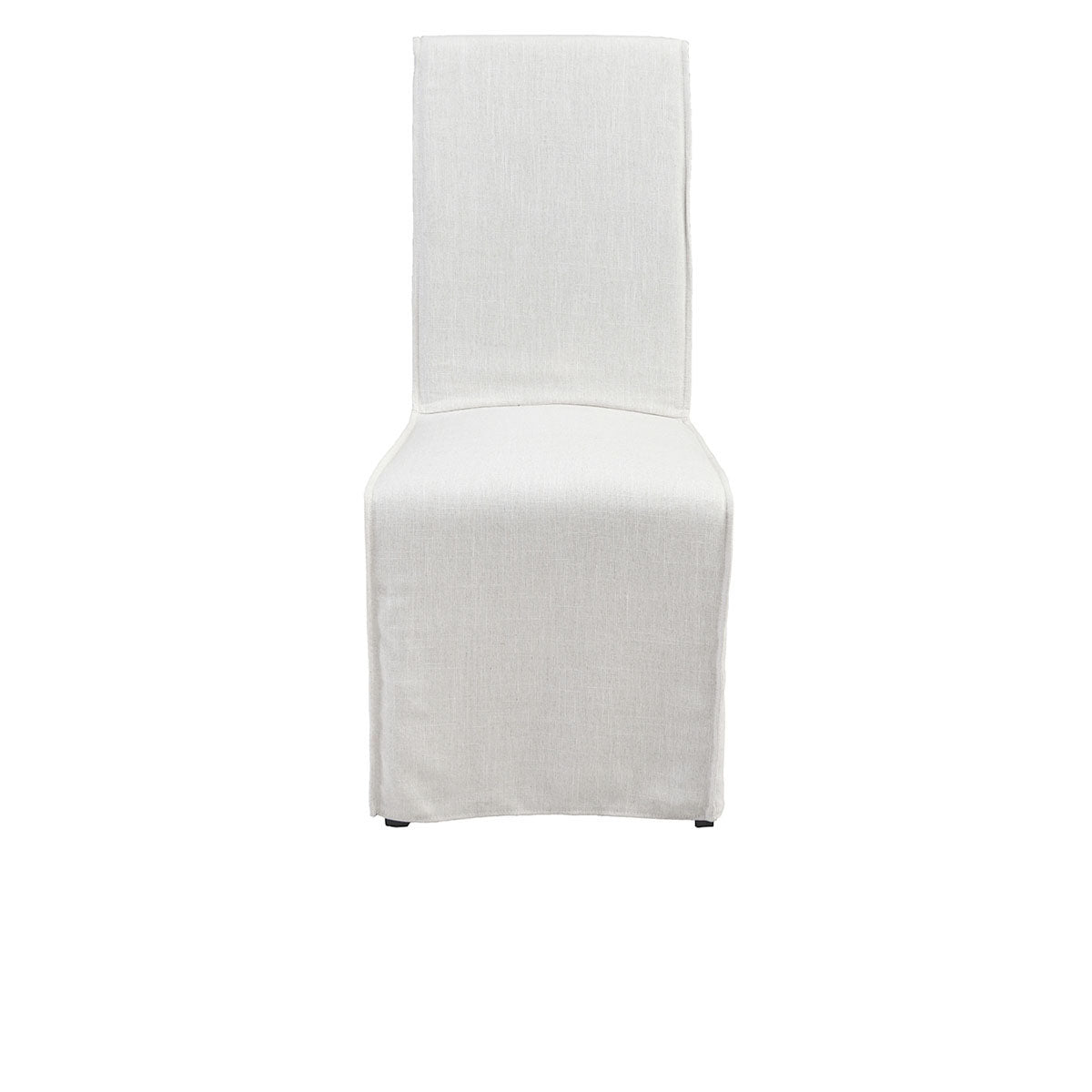 Jordan White Upholstered Dining Chair (Set of 2) - Ornate Home