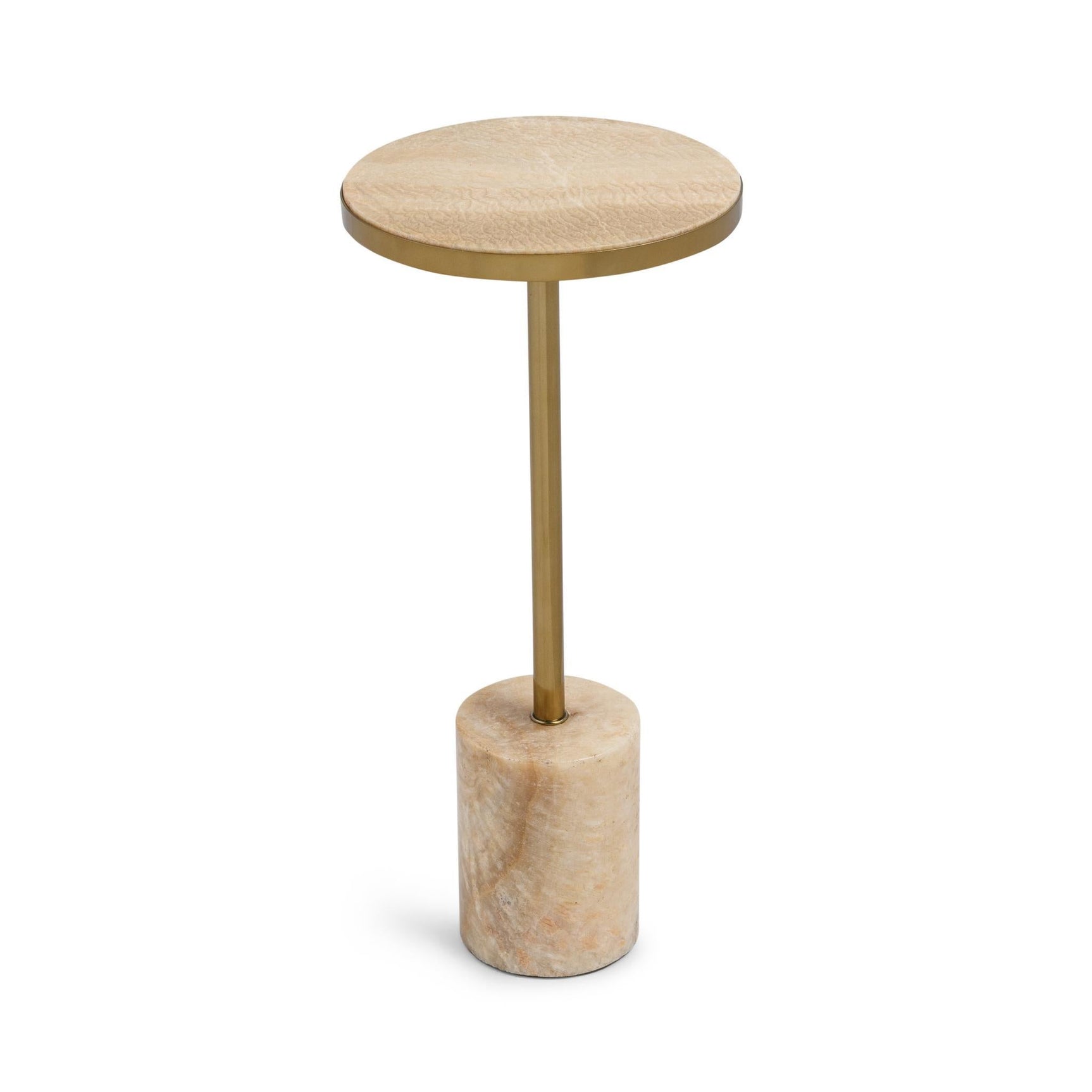 Jordyn Champagne Medium Accent Table - Ornate Home