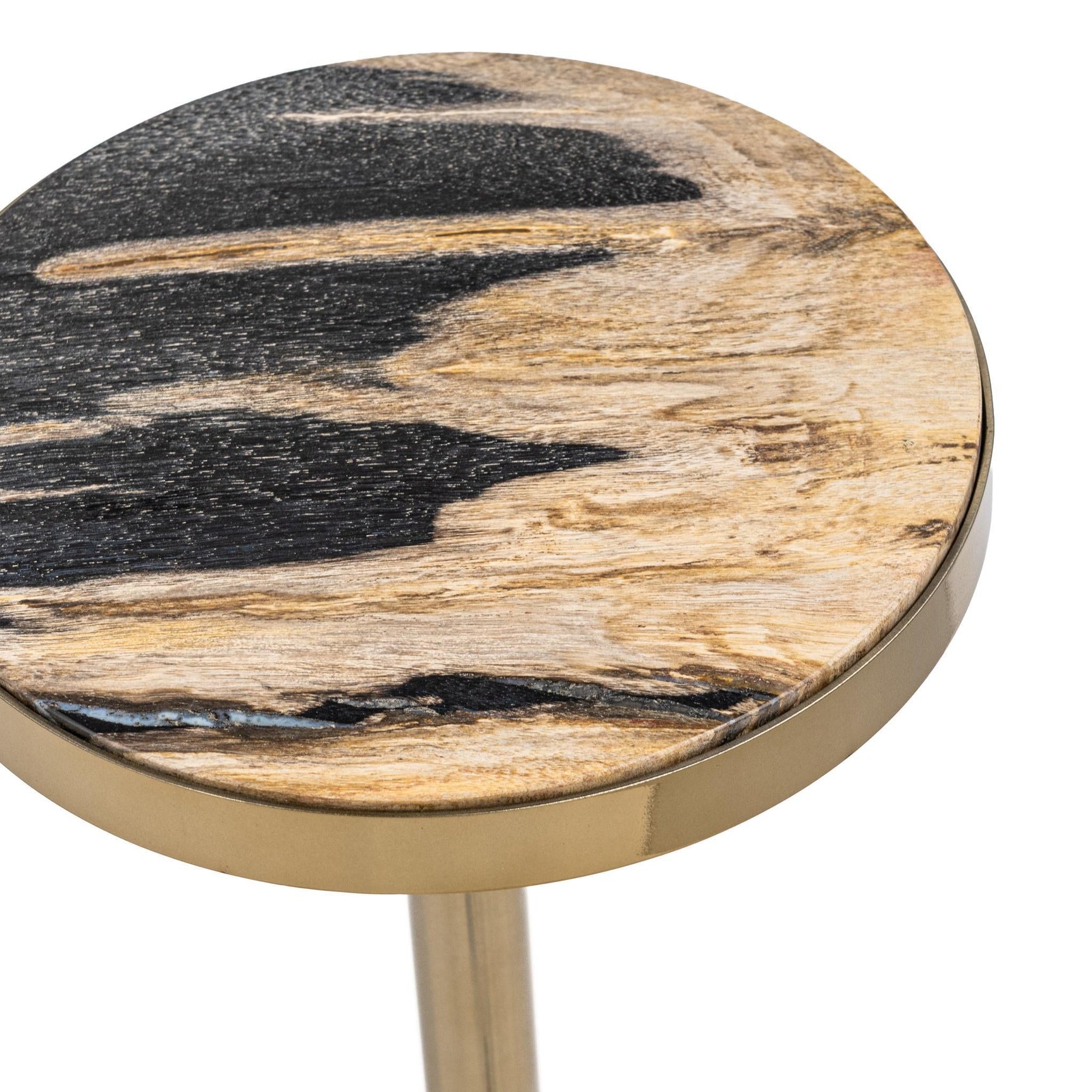 Jordyn Molten Husk Medium Accent Table - Ornate Home