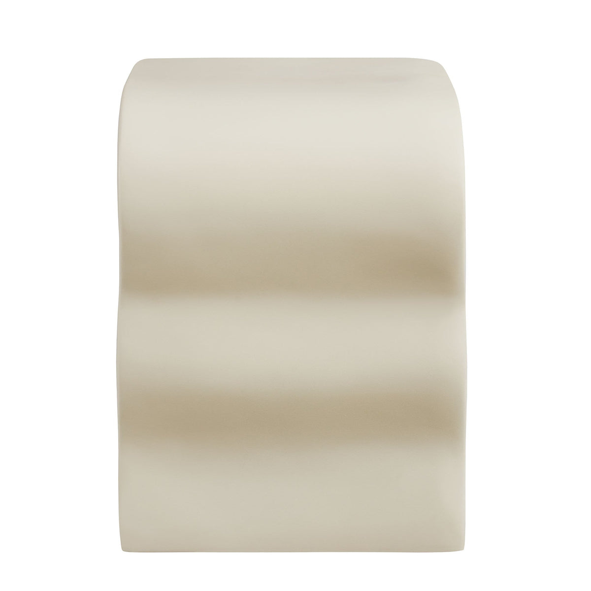 Jorin Ivory Squiggle Side Table - Ornate Home