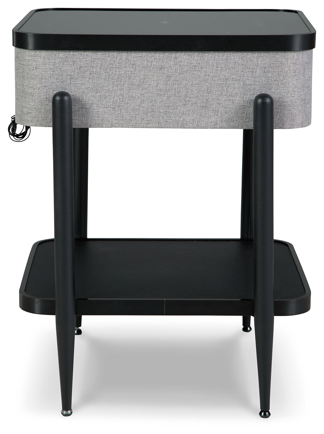 Jorvalee Gray/Black Accent Table - Ornate Home