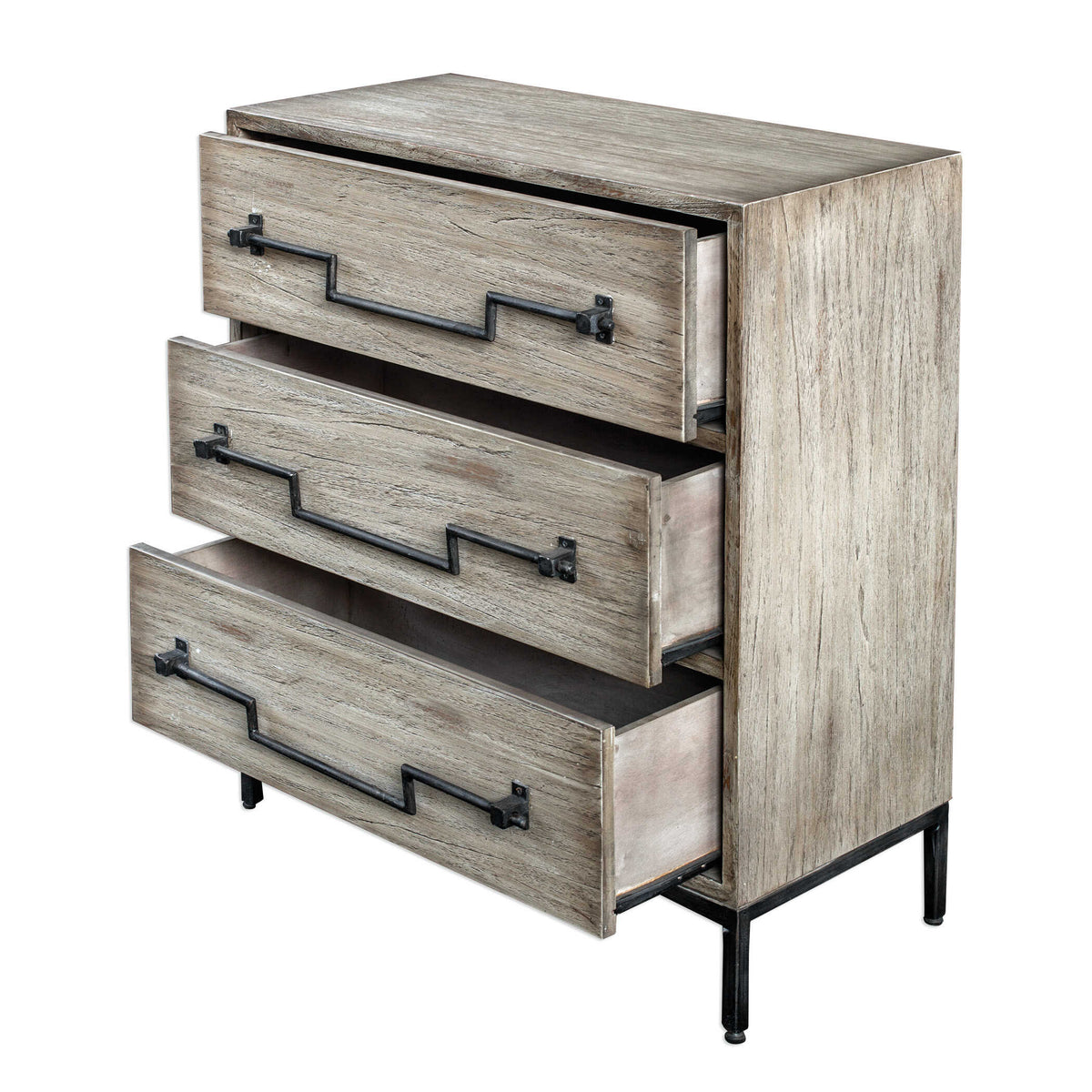 Jory Aged Ivory Accent Chest - Ornate Home