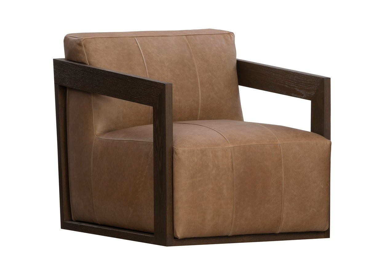 Joseph Brown Swivel Accent Chair - Ornate Home