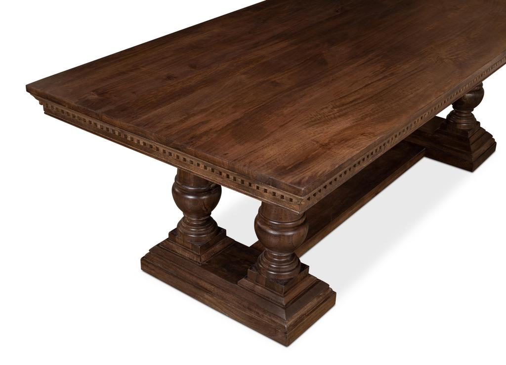 Joshua Brown Pedestal Dining Table - Ornate Home