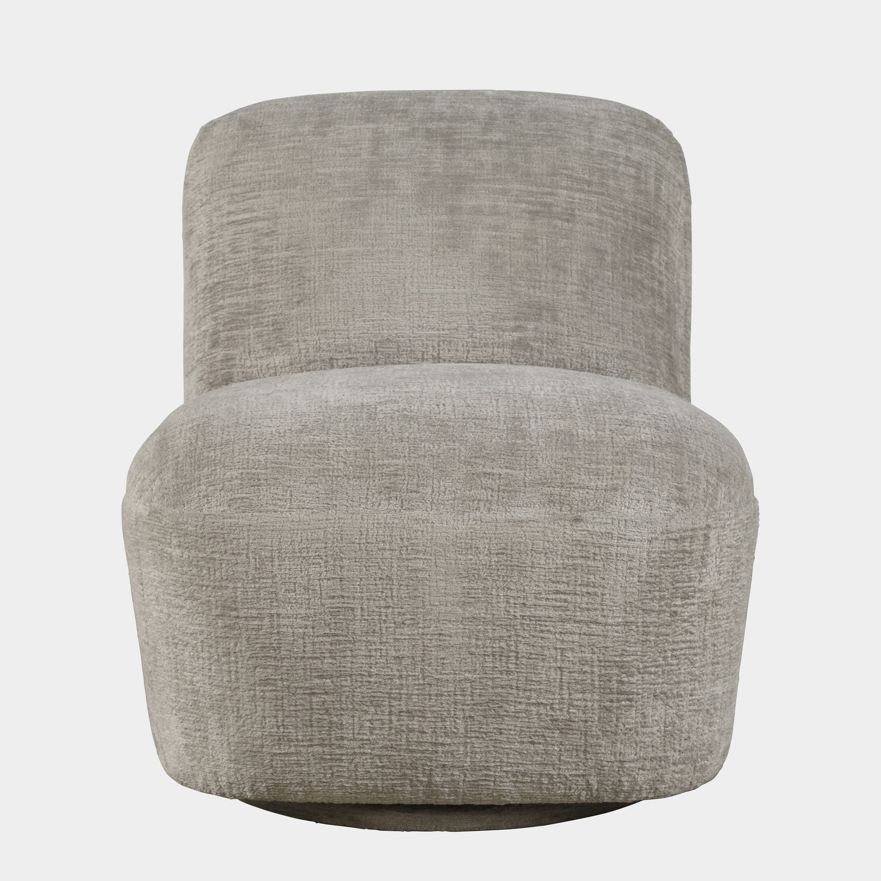 Josie Grey Swivel Accent Chair - Ornate Home