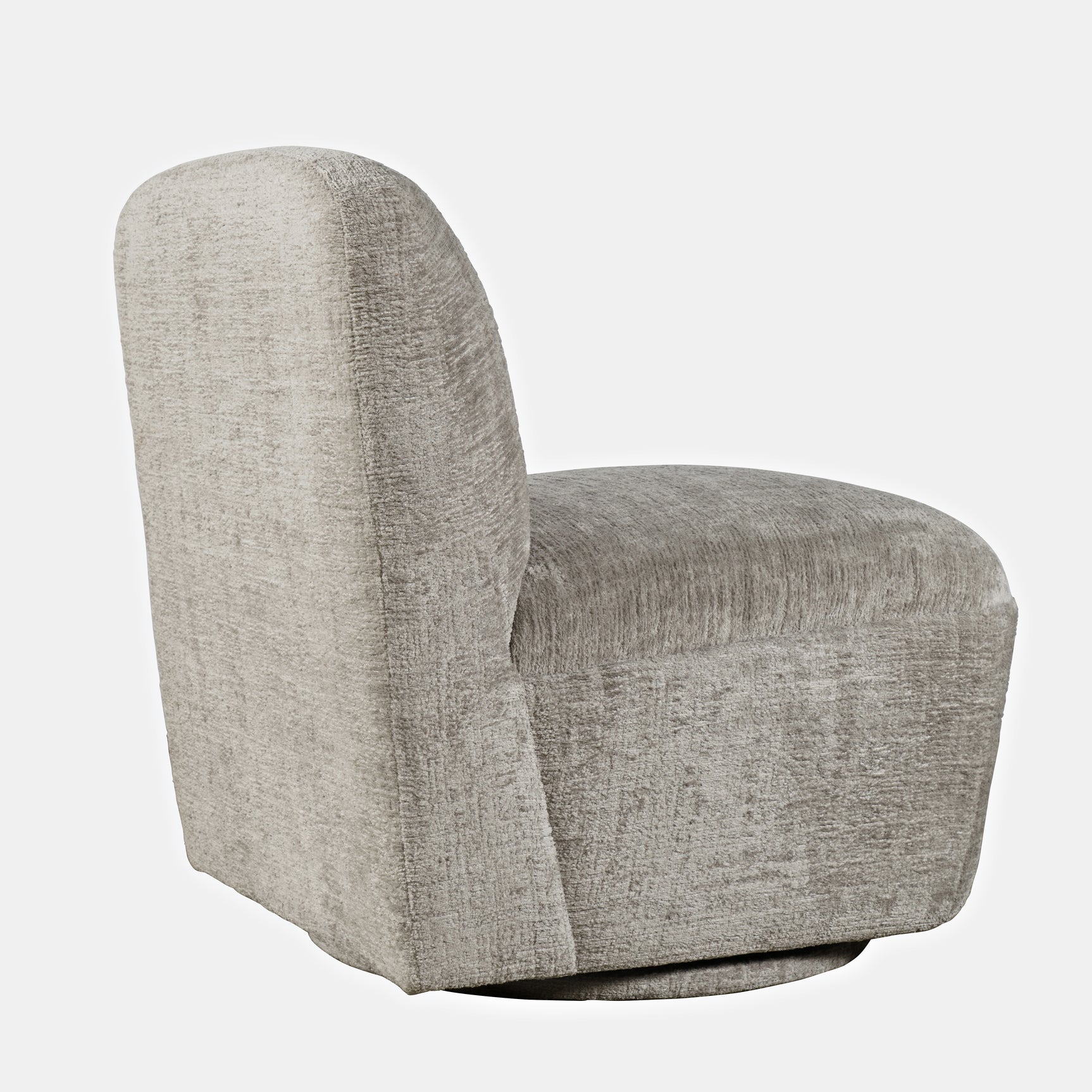 Josie Grey Swivel Accent Chair - Ornate Home